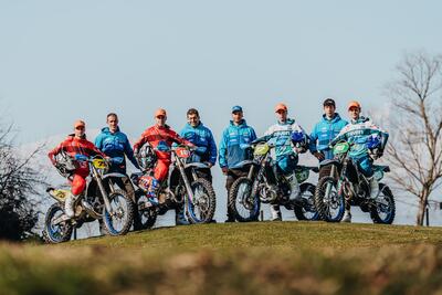 Raven e il Tm Moto Boano Factory Team lanciano la partnership Enduro 2026