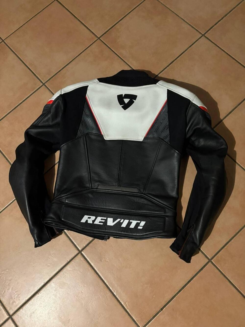 Giacca Hyper speed Revit in pelle divisbile Rev'it! (2)