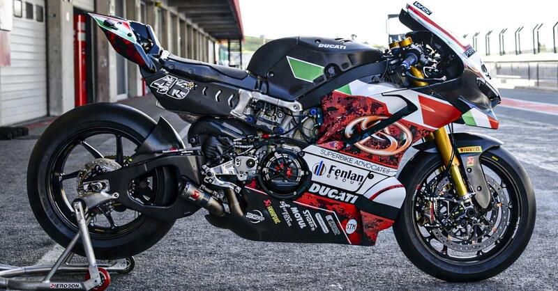 SBK. Test di Portimao. Day1. Una caduta e la pioggia fermano Bulega