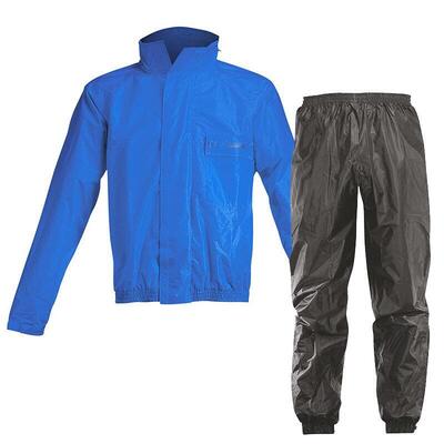 Tuta antipioggia divisibile Acerbis Logo Blu Nero