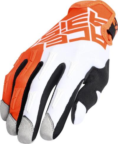 Guanti cross Acerbis MX X-H Arancio Bianco