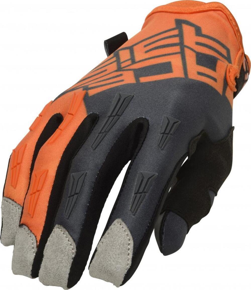 Guanti cross Acerbis MX X-H Arancio Grigio