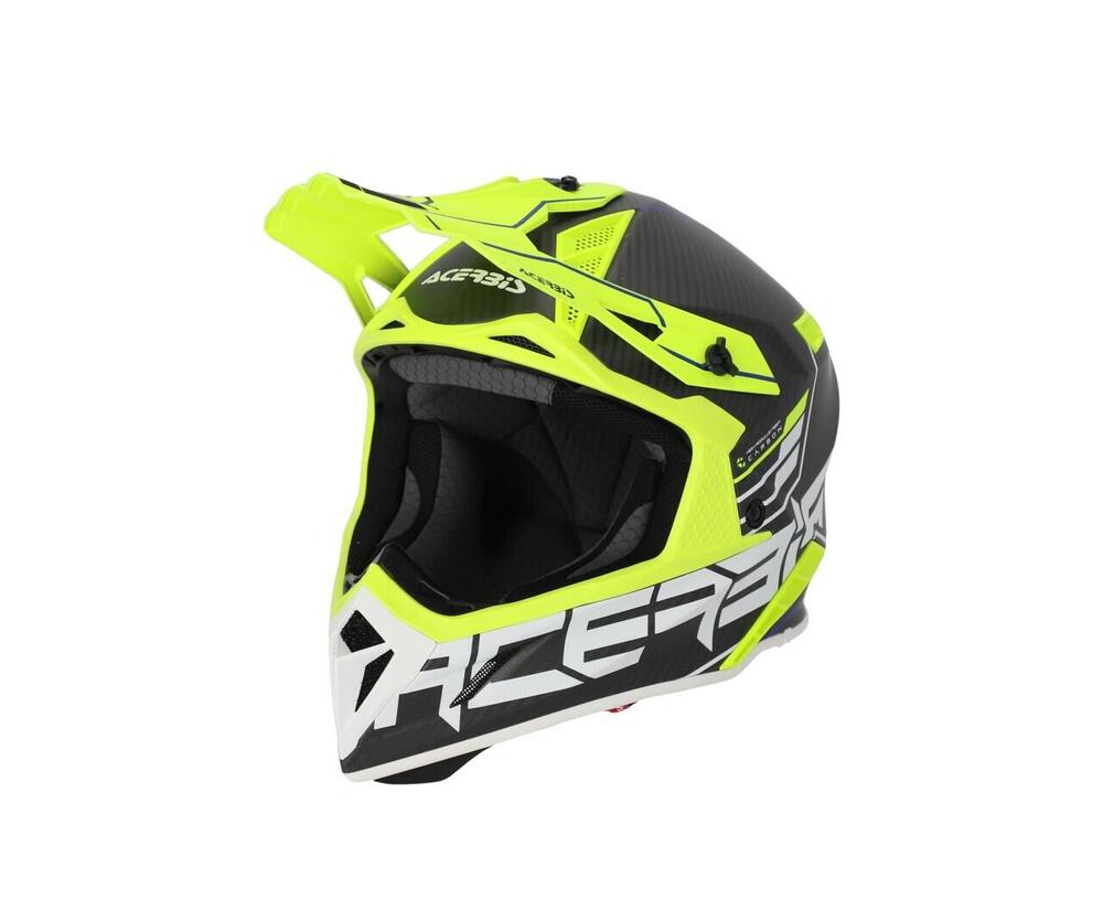 Casco cross Acerbis Steel Carbon 2206 in carbonio