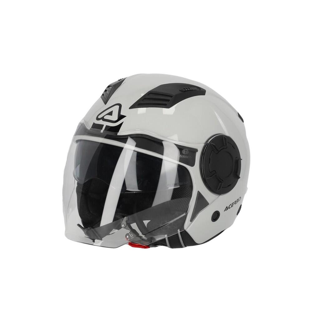 Casco Jet Acerbis Vento Grigio Chiaro