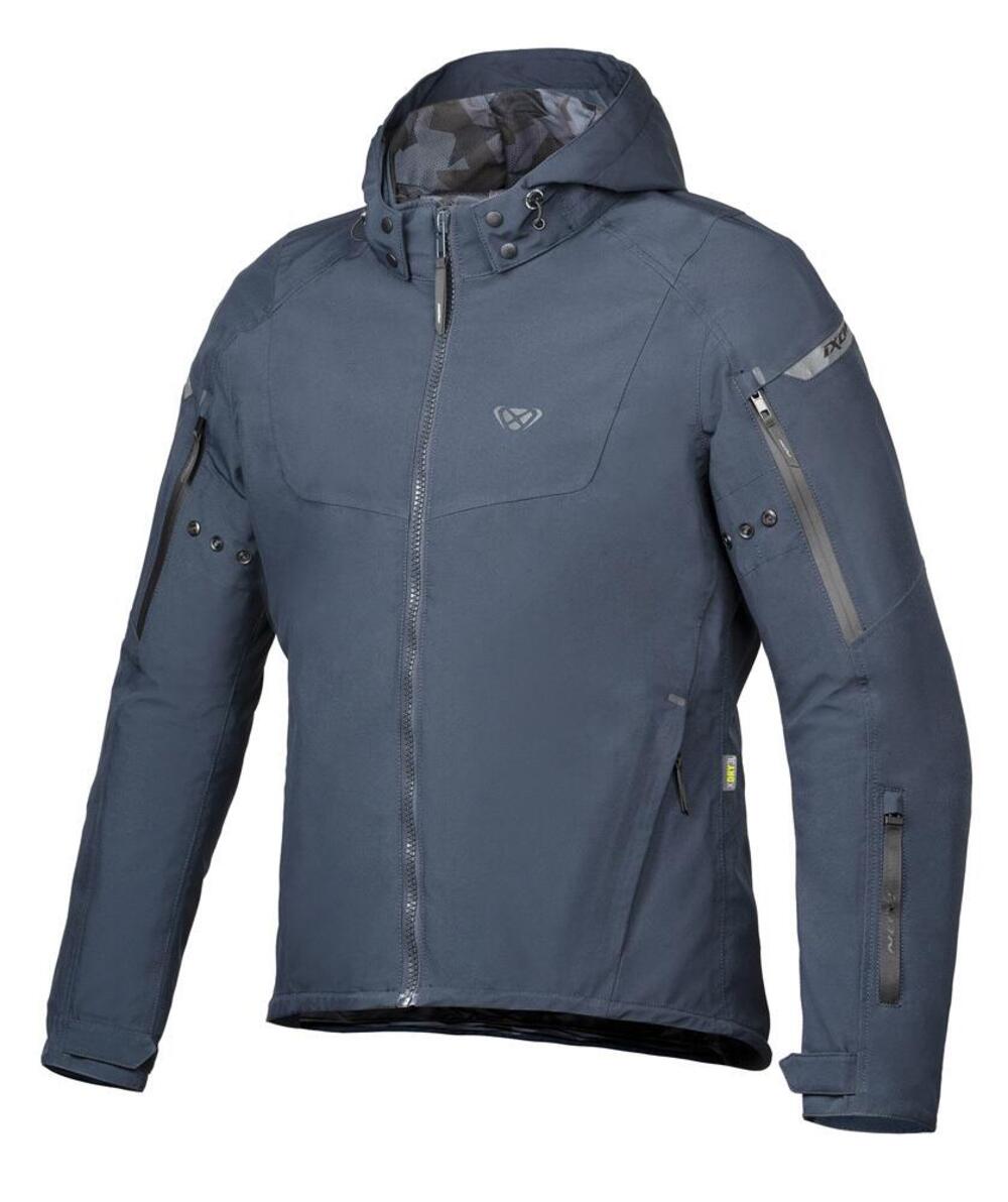 Giacca moto Ixon Burning Navy