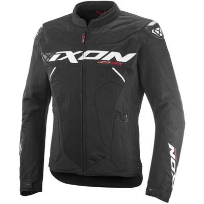 Giacca moto estiva Ixon IONIX Nero Bianco