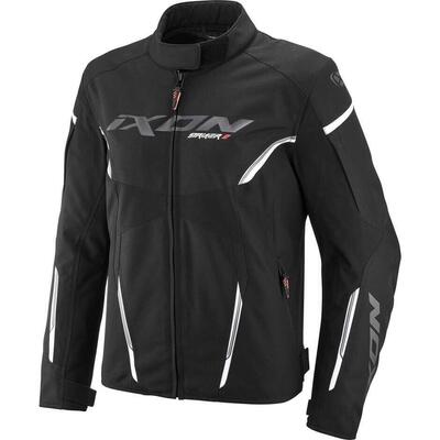 Giacca Moto Ixon Striker 2 C-Size Nero Bianco
