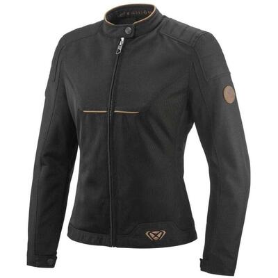 Giacca moto donna Ixon Cornet Lady Nero Marrone