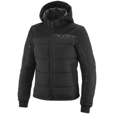 Giacca Moto Donna Ixon Aspen Lady Nero
