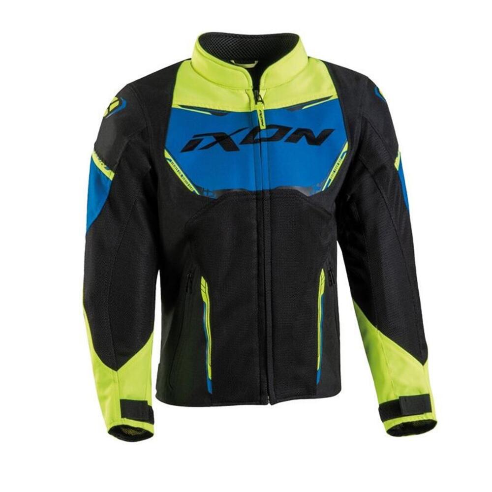 Giacca moto bambino estiva Ixon STRIKER AIR KID Ne