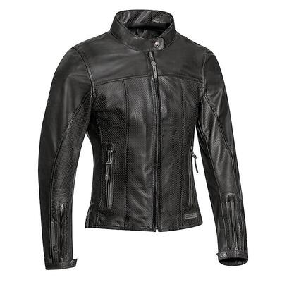 Giacca moto donna pelle estiva Ixon CRANK AIR LADY