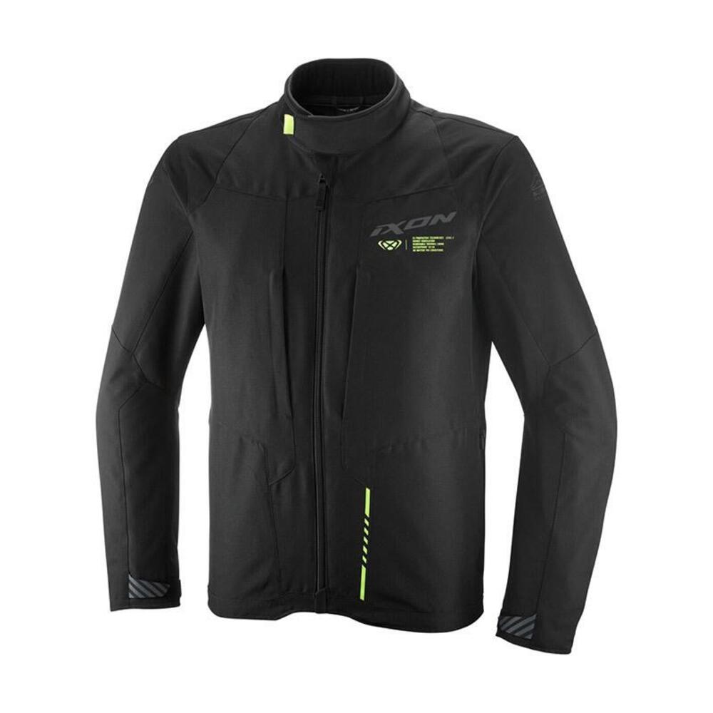 Giacca Moto Ixon Tyr Nero Giallo