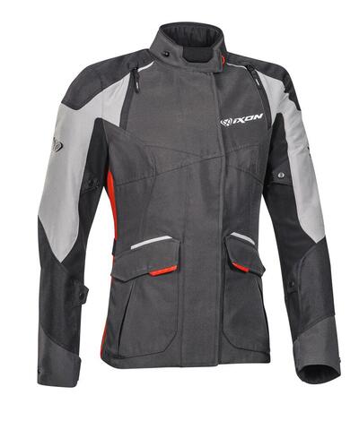 Giacca moto donna Ixon BALDER LADY 3 strati Nero G