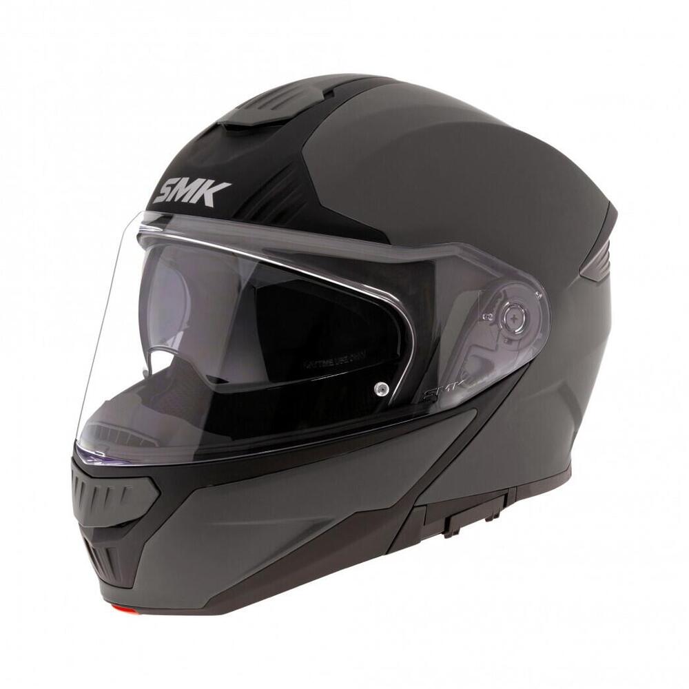 Casco modulare SMK Gullwing Unicolor Grigio SMK 