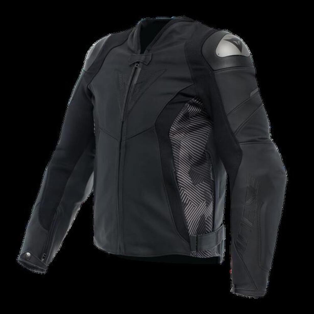 Giacca moto pelle Dainese AVRO 5 Nero Antracite