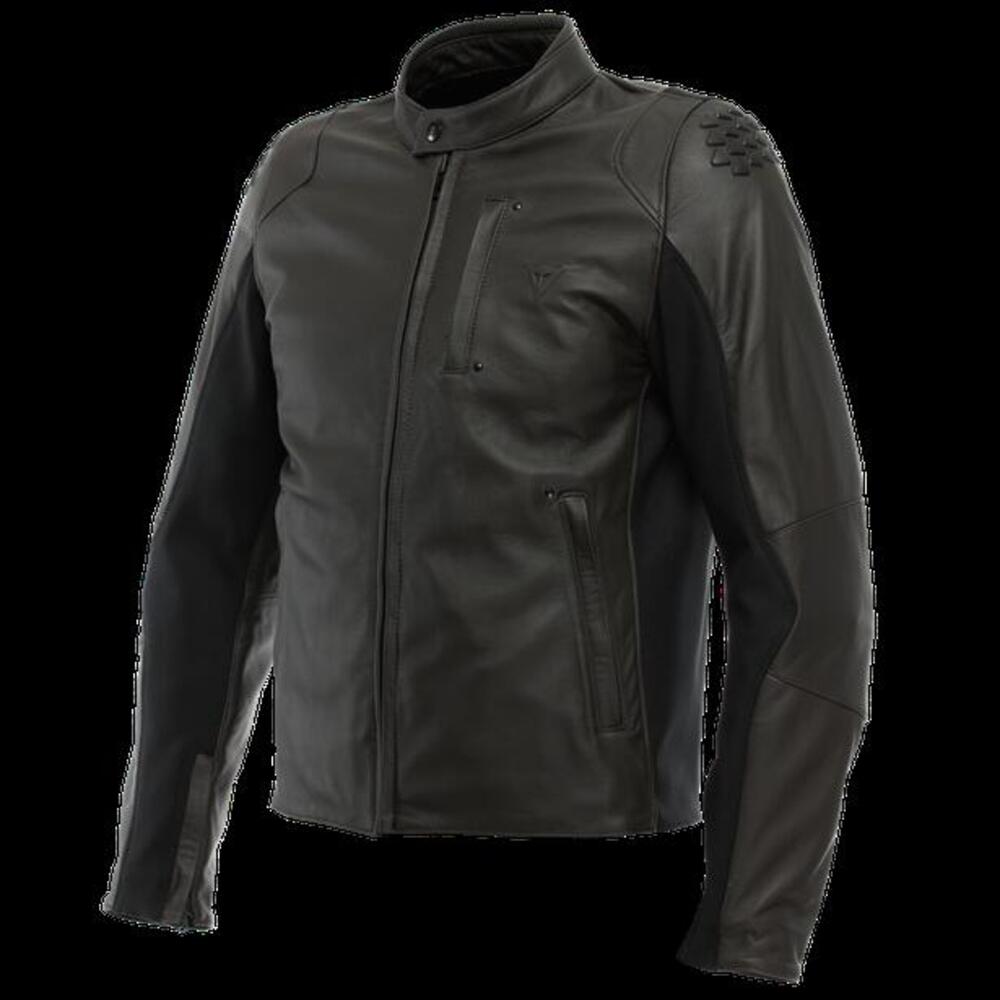 Giacca moto pelle Dainese ISTRICE Marrone scuro