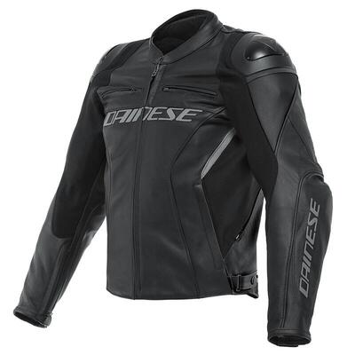 Giacca moto pelle Dainese RACING 4 Nero Nero