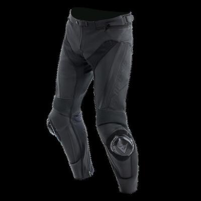 Pantaloni moto pelle Dainese DELTA 4 Nero Nero