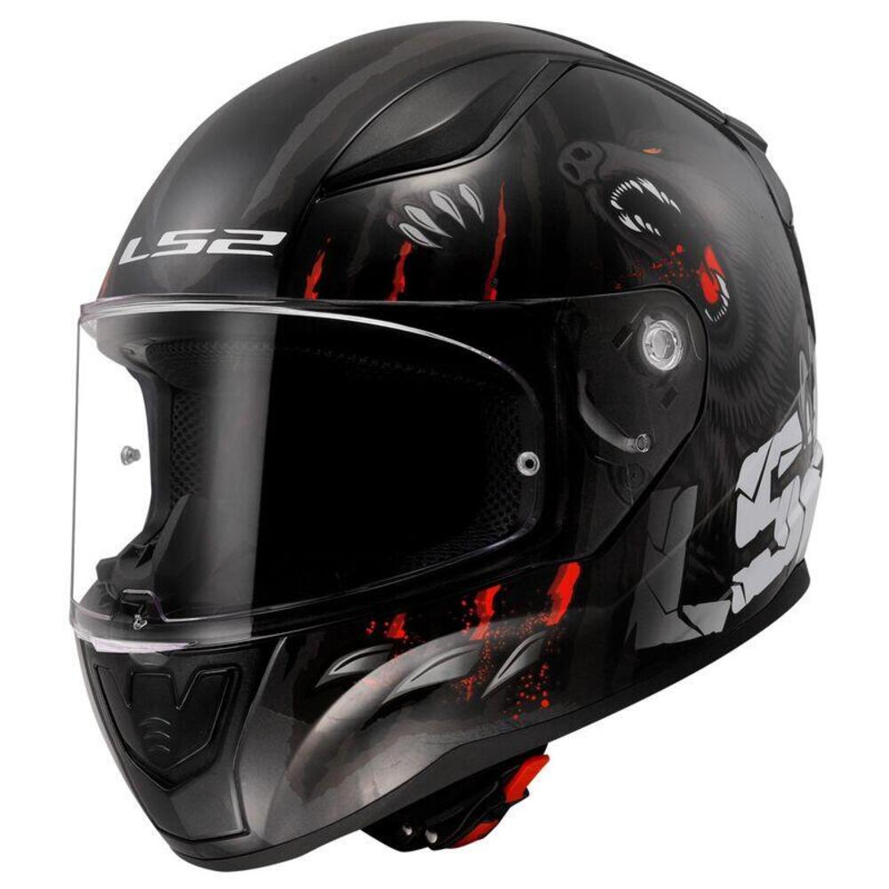 Casco integrale LS2 FF353 Rapid 2 Claw nero