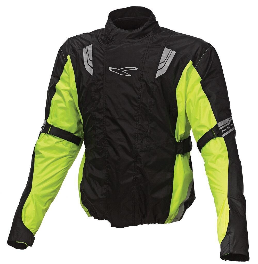 Giacca antipioggia Macna Shelter giallo fluo nero