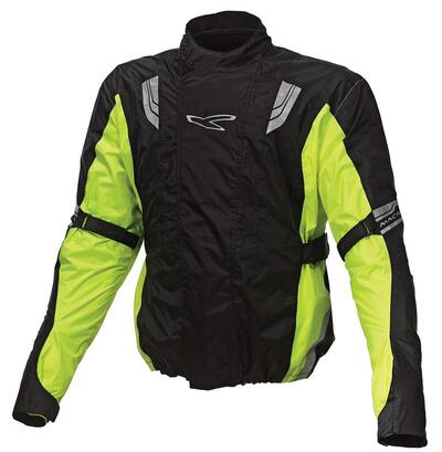 Giacca antipioggia Macna Shelter giallo fluo nero