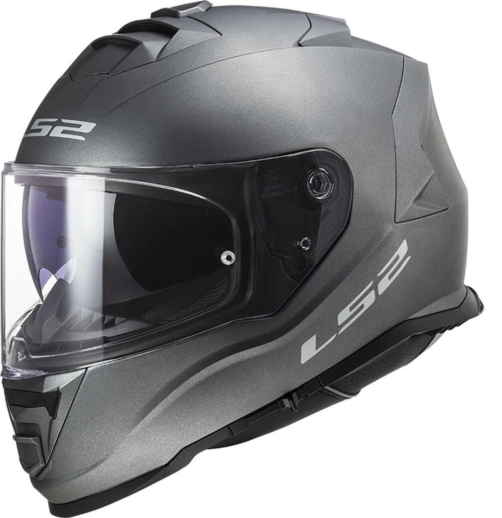 Casco integrale LS2 FF800 STORM II SOLID Titanio o