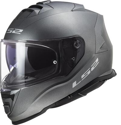 Casco integrale LS2 FF800 STORM II SOLID Titanio o