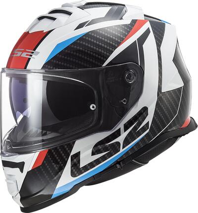 Casco integrale LS2 FF800 STORM II RACER Rosso Blu