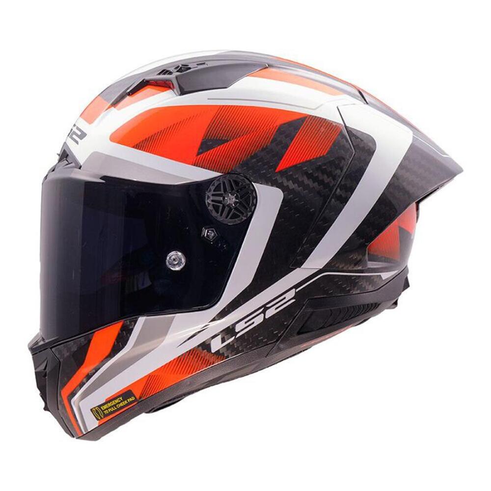 casco integrale LS2 FF805 Thunder Gp Aero in carbo