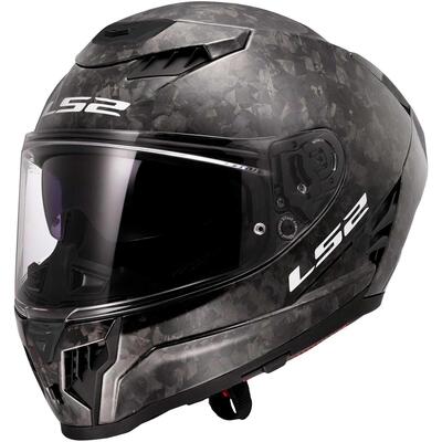 casco integrale LS2 Dragon Forged in carbonio luci