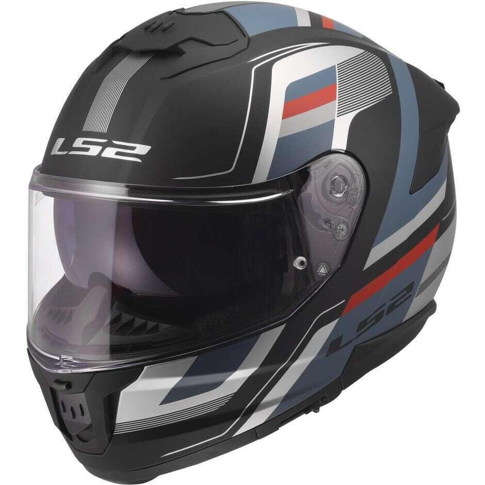 Casco Integrale LS2 FF808 Stream II Vintage Nero P