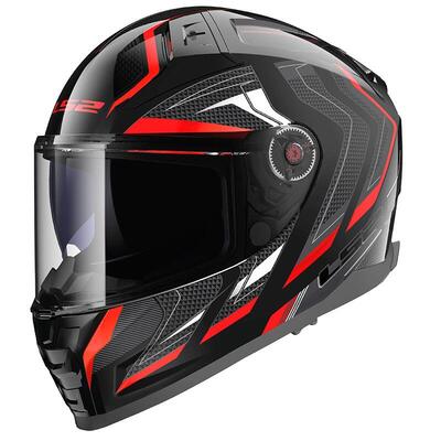 Casco Integrale LS2 FF811 Vector II Alizer Nero Ro
