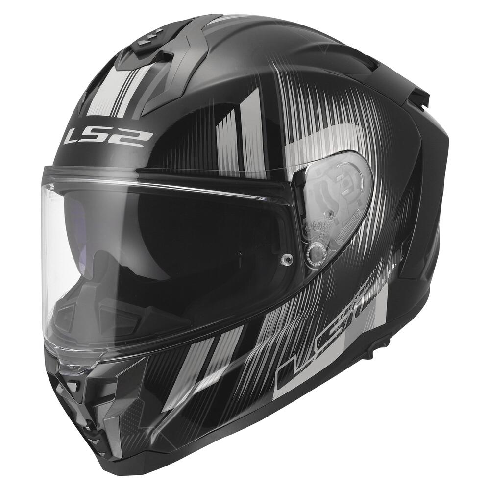 Casco Integrale LS2 FF817 Challenger Ii Nitro Nero
