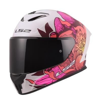 Casco Integrale LS2 FF820 Rapid III Poppies II Bia