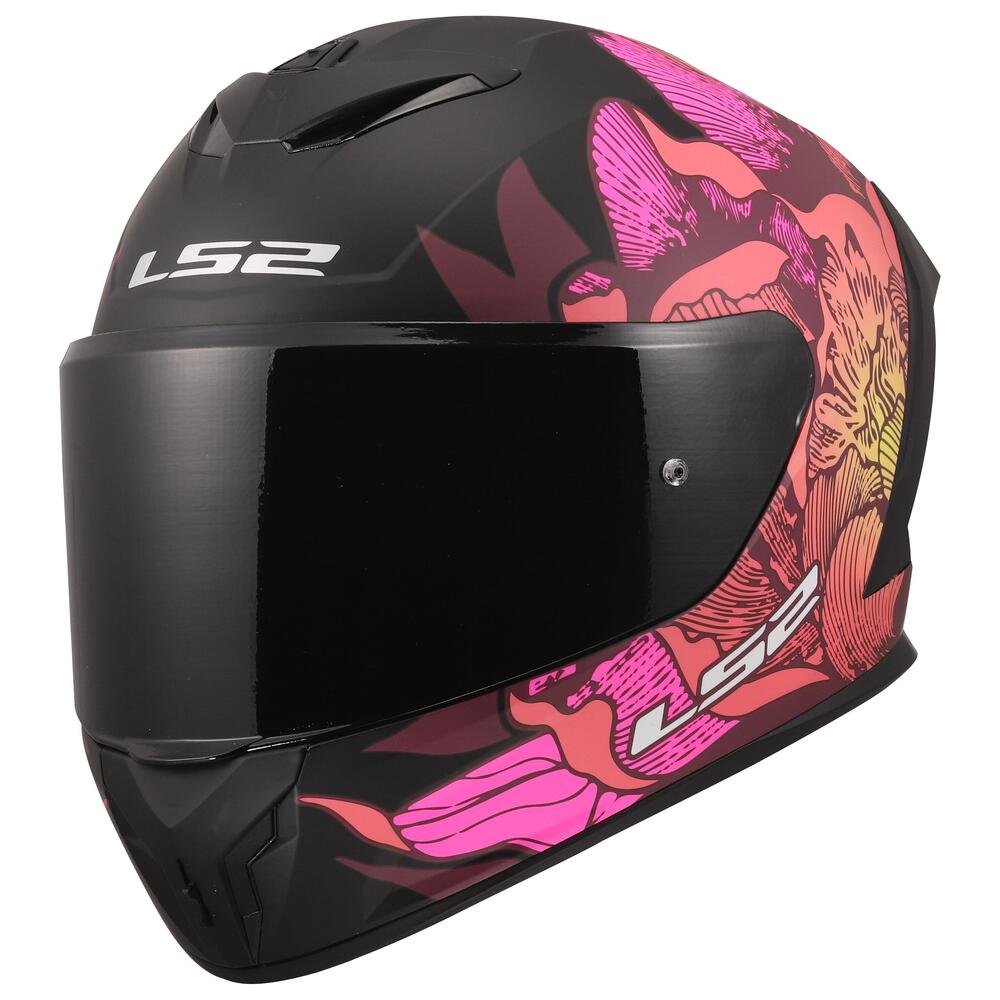 Casco Integrale LS2 FF820 Rapid III Poppies II Ner