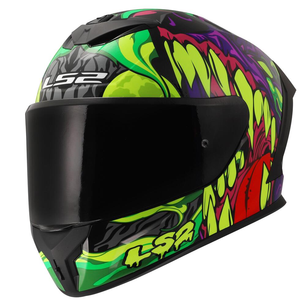 Casco Integrale LS2 FF820 Rapid III Lycant Porpora