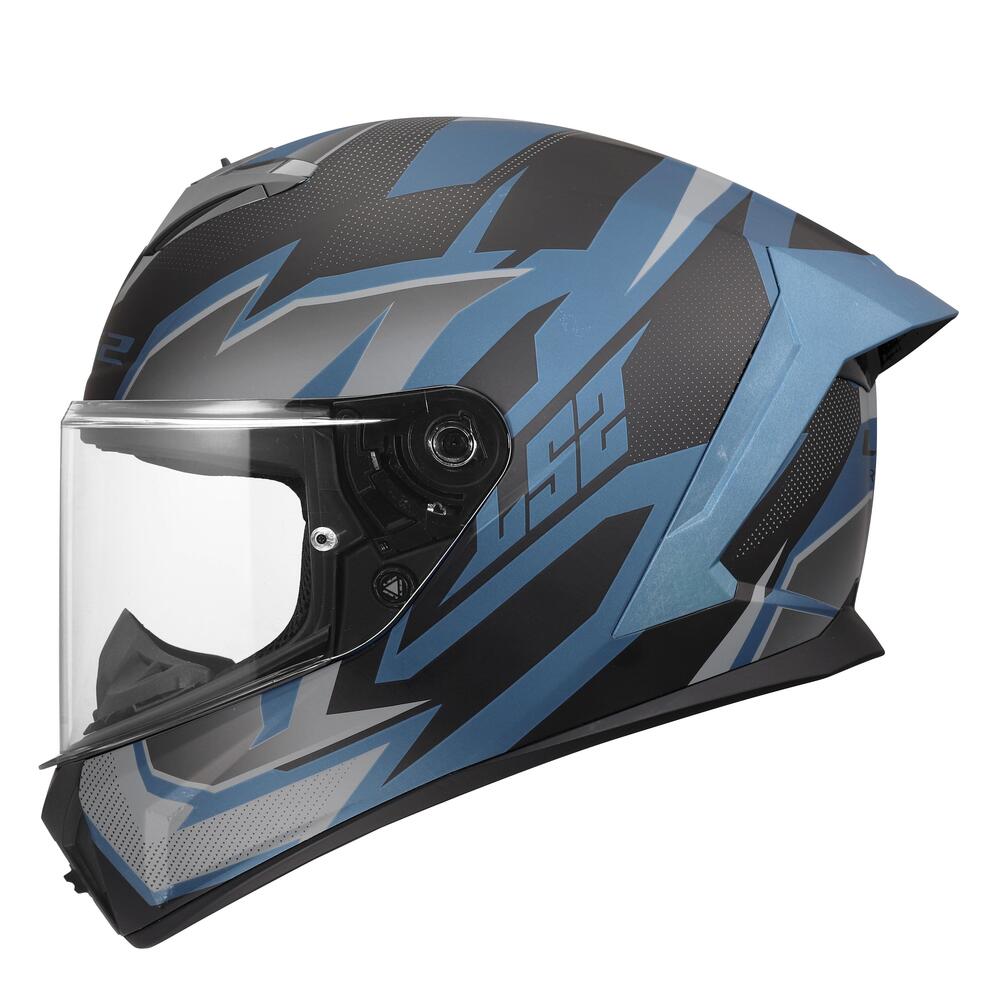Casco Integrale LS2 FF820 Rapid III Xtrem Blu Opac