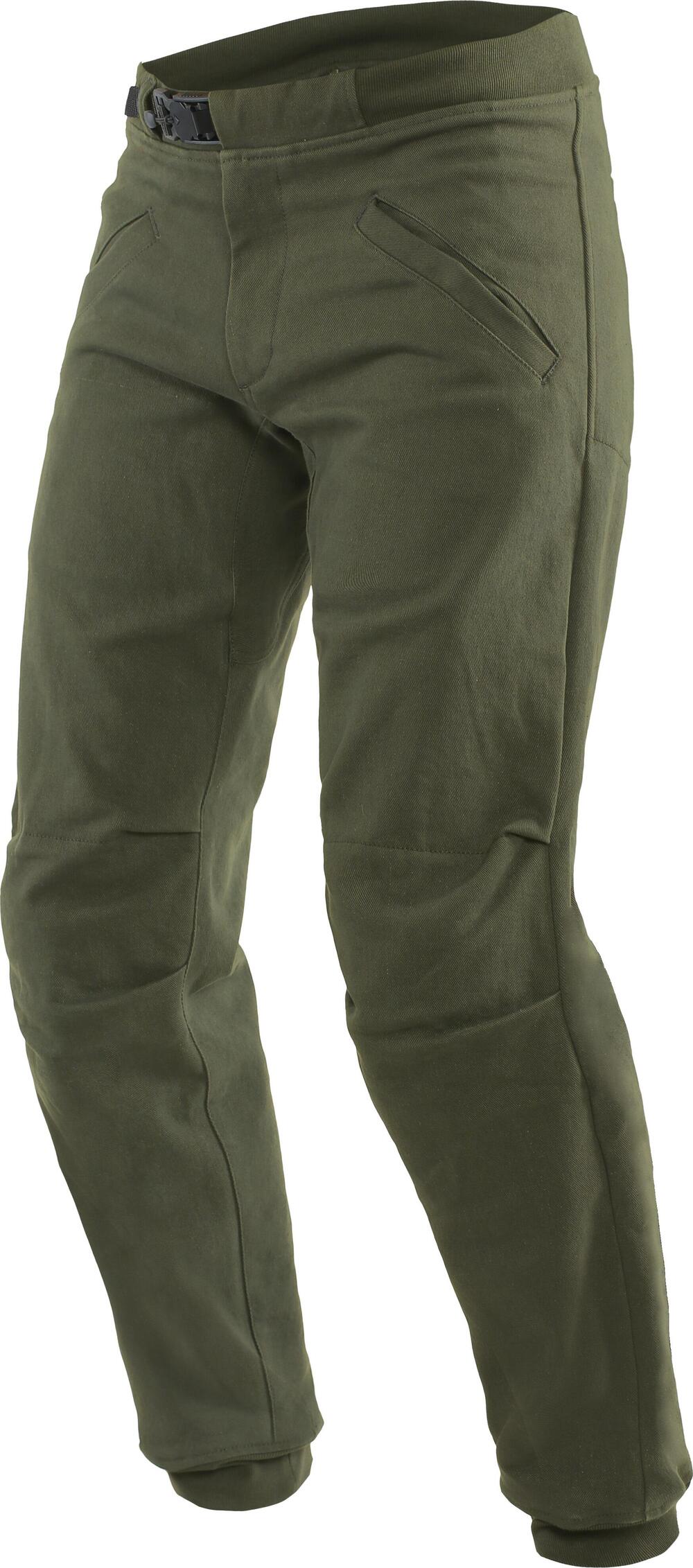 Pantaloni moto Dainese Trackpants Verde Oliva