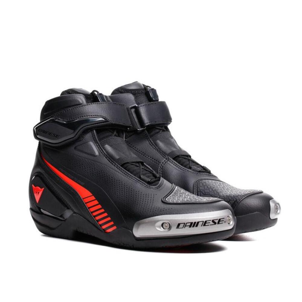 Scarpe Moto Estive Dainese Superya Nero Rosso