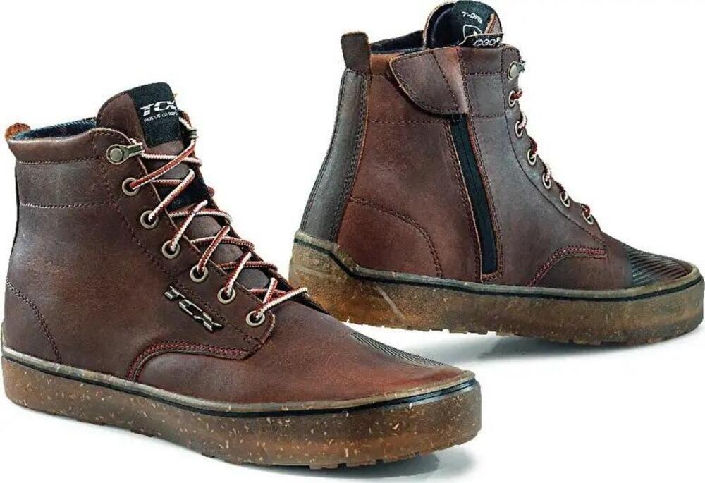 Scarpe moto TCX DARTWOOD WP Marrone TCX 