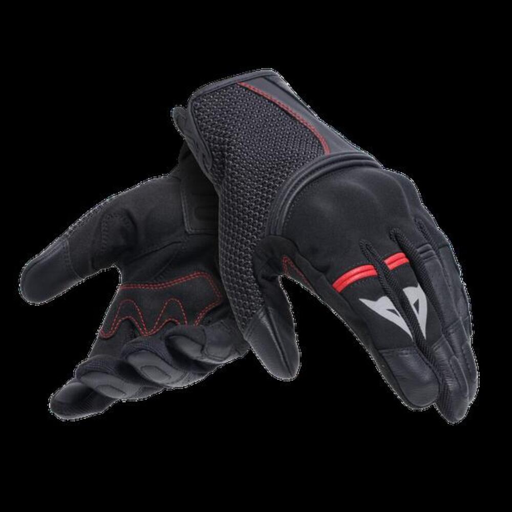 Guanti moto estivi Dainese NAMIB GLOVES Nero Nero