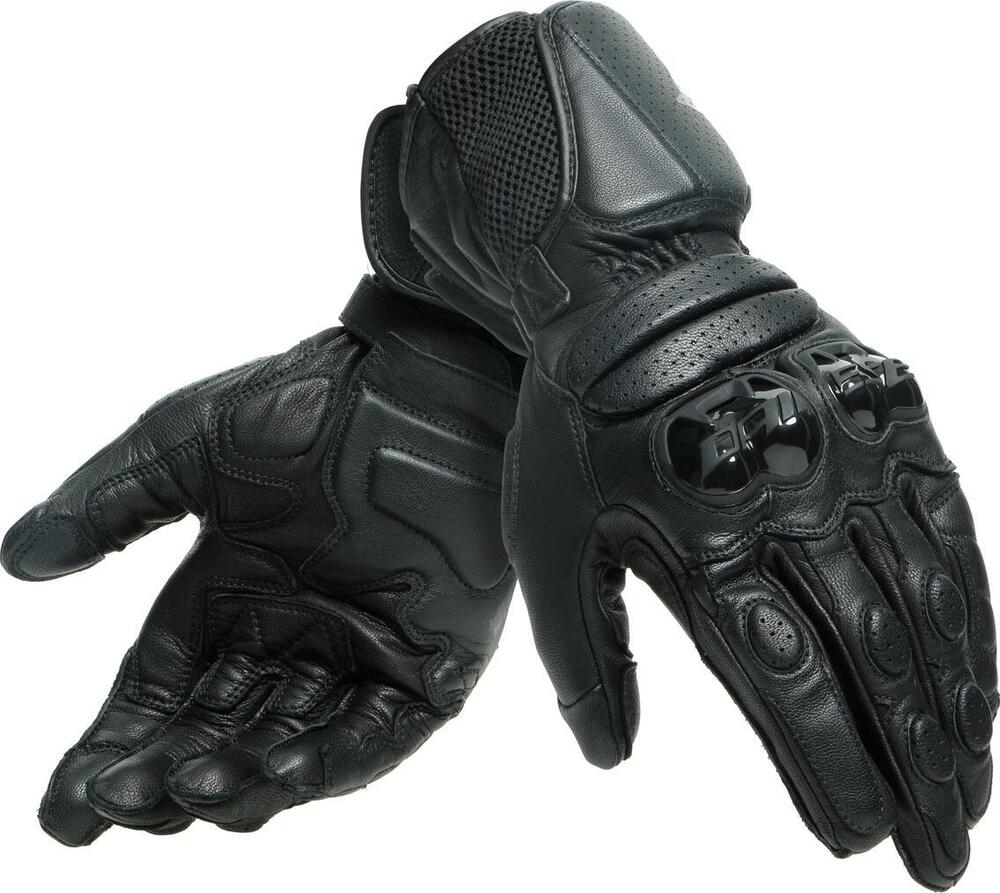 Guanti moto in pelle Dainese IMPETO Nero