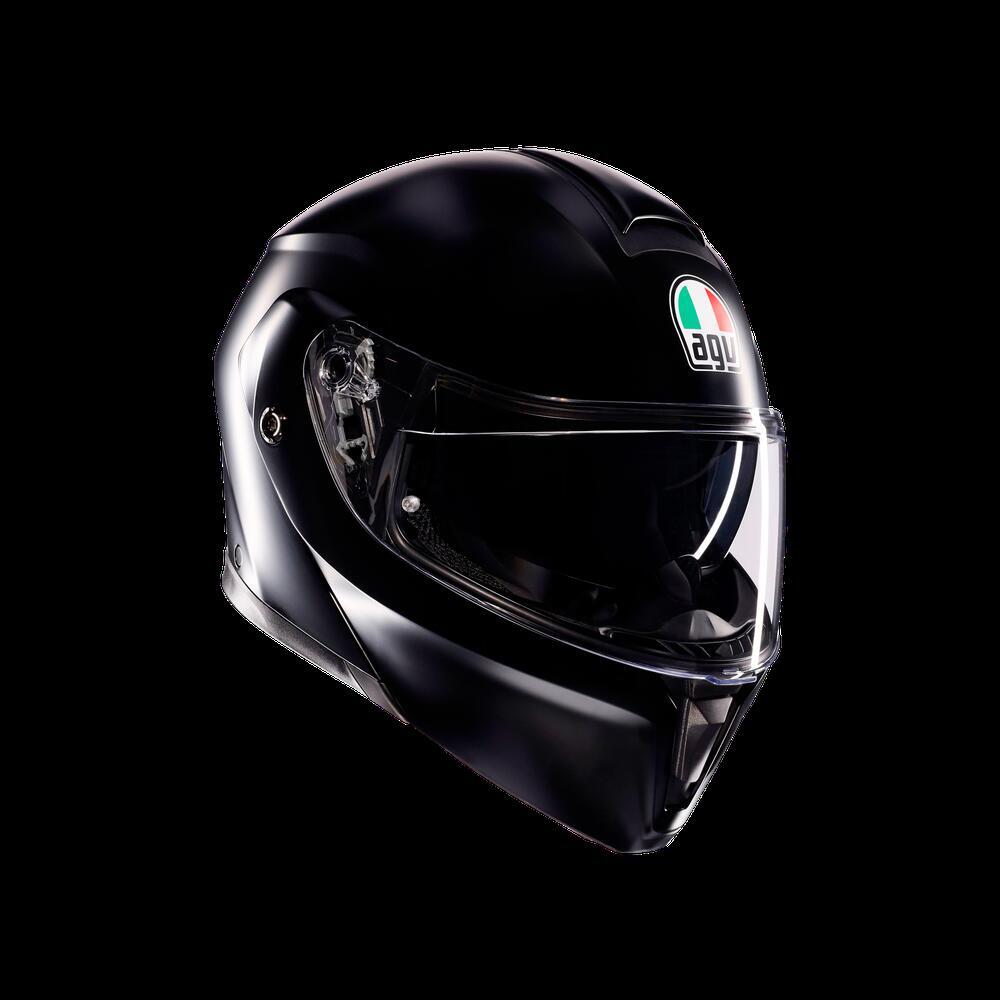 casco modulare AGV Streetmodular Mono Matt Nero