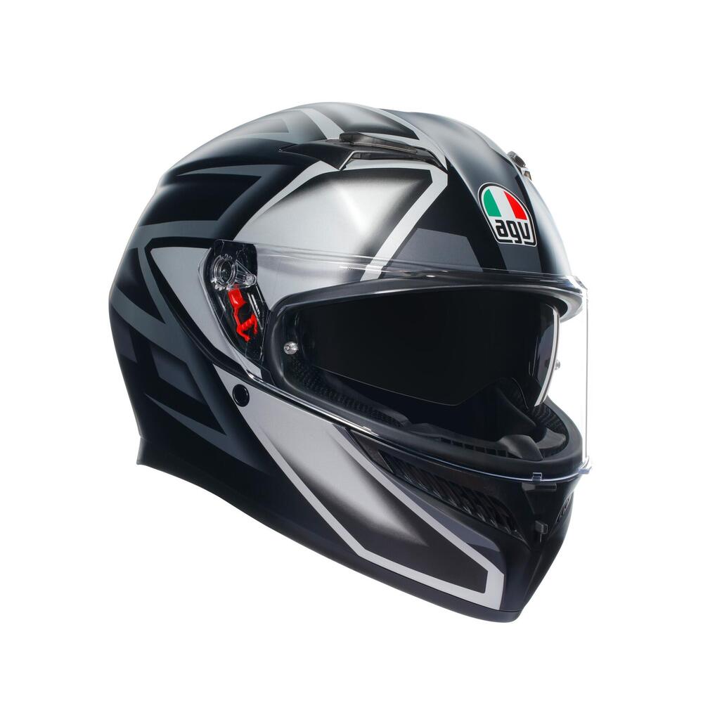 Casco integrale AGV K3 E2206 MPLK COMPOUND Nero o