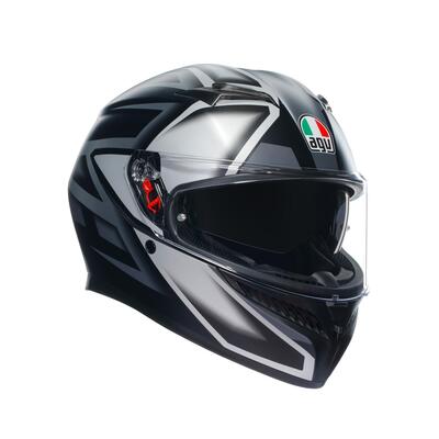 Casco integrale AGV K3 E2206 MPLK COMPOUND Nero o