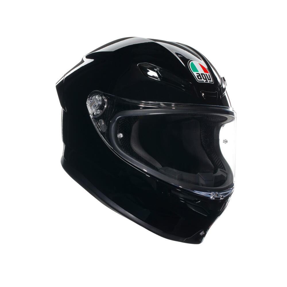 Casco integrale AGV K6 S E2206 MPLK in fibra Nero