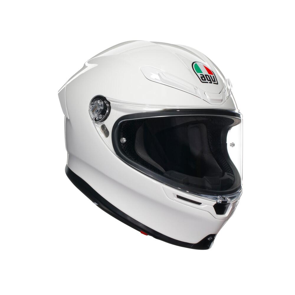 Casco integrale AGV K6 S E2206 MPLK in fibra Bian