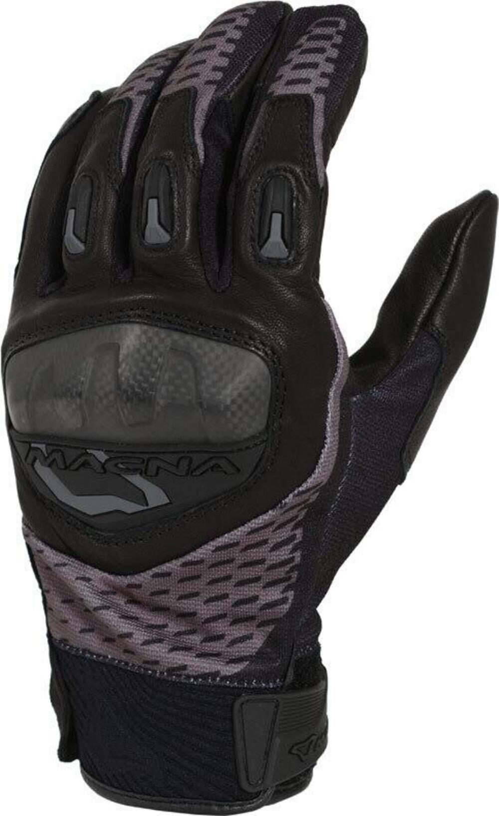 Guanti moto estivi Macna Siroc Nero