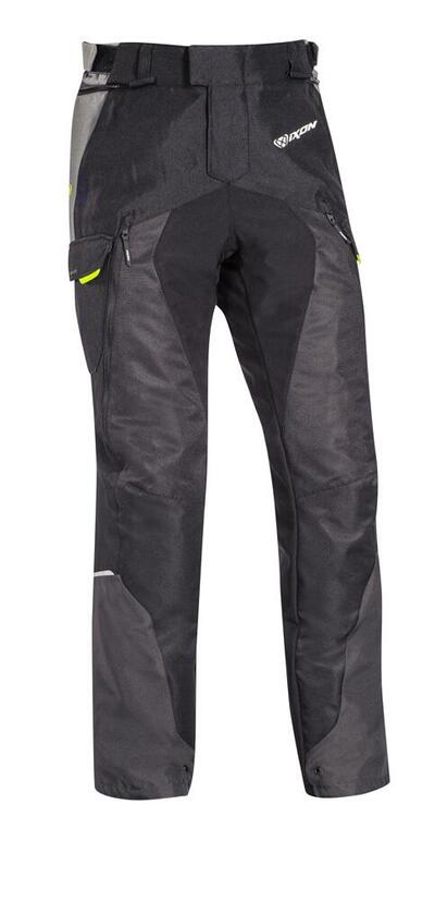 Pantaloni moto Ixon BALDER 3 strati Nero Grigio Gi