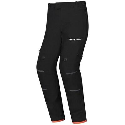 Pantaloni moto Ixon M-SKD PT Nero Rosso Vivo